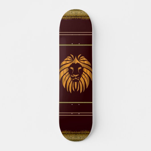Skateboard Patinage Lion (Devant)