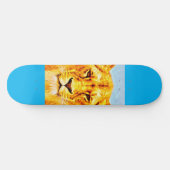 Skateboard Patinage Lion (Horz)