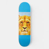 Skateboard Patinage Lion (Recto)