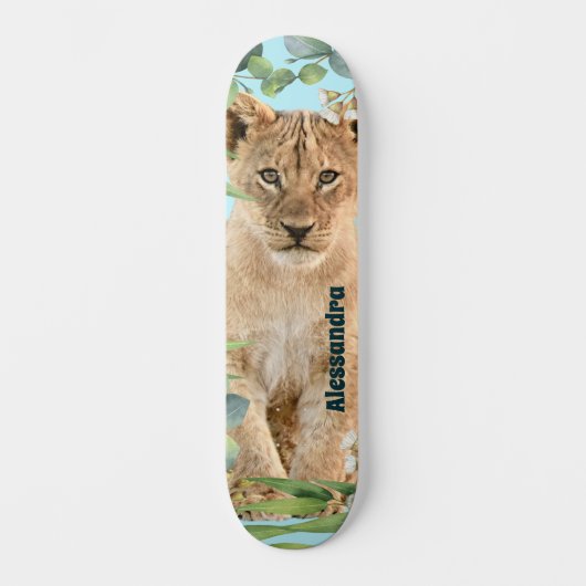 Skateboard Patinage Lion (Recto)