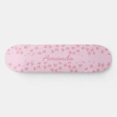 Skateboard Patinage Lollipop Pink pour elle (Horz)