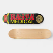 Skateboard Patinage MÉDICALE RASTA, pont de 7¾ po (Horz)