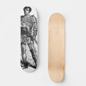 Skateboard Patinage médiéval Knight (Recto)