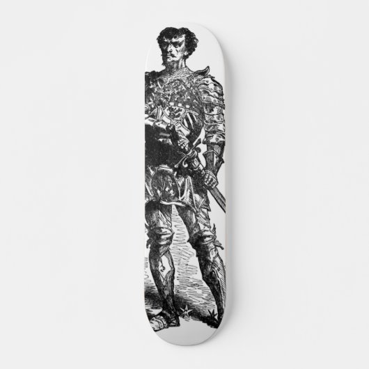 Skateboard Patinage médiéval Knight (Devant)