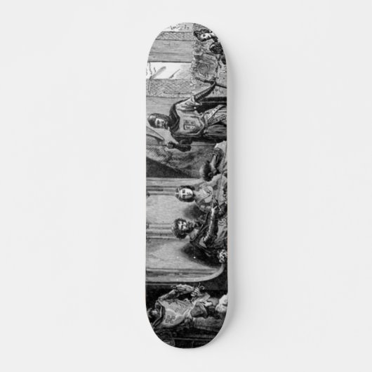 Skateboard Patinage médiéval Knight (Devant)