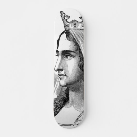 Skateboard Patinage médiéval Queen (Devant)