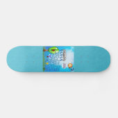 Skateboard Patinage Merci Flower (Horz)