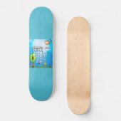 Skateboard Patinage Merci Flower (Recto)
