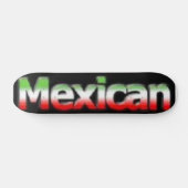 Skateboard Patinage mexicain (Horz)