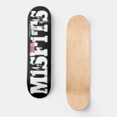 Skateboard Patinage MISFITS (Recto)