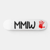 Skateboard Patinage MMIW (Horz)
