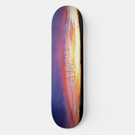 Skateboard Patinage Mojave Sunset (Recto)