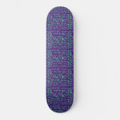 Skateboard Patinage Mojo violet (Recto)