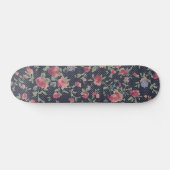 Skateboard Patinage Motif à fleurs, pont de 7¾ po (Horz)