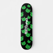 Skateboard Patinage motif de grenouille (Devant)