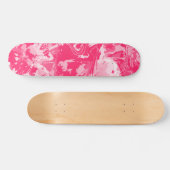 Skateboard Patinage Motif rose Abstrait (Horz)