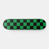 Skateboard Patinage noir et vert Checker HAMbWG (Horz)