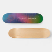 Skateboard Patinage Northern Lights (Horz)