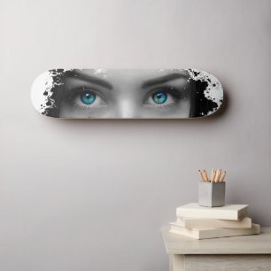 Skateboard Patinage Oeil bleu