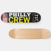 Skateboard Patinage OFFICIEL DE L'ÉQUIPAGE PHILLY (Horz)
