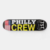 Skateboard Patinage OFFICIEL DE L'ÉQUIPAGE PHILLY (Horz)