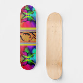 Skateboard Patinage papillon (Recto)