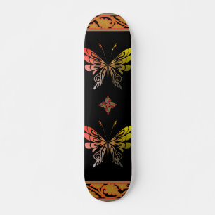 Skateboard Patinage papillon