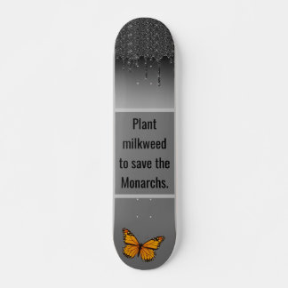 Skateboard Patinage papillon monarque