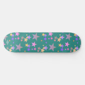 Skateboard Patinage Pastel Stars HAMbWG (Horz)