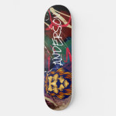 Skateboard Patinage Personnalisé Graffiti Lion (Recto)