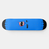Skateboard Patinage personnalisé Vamp bleu (Horz)