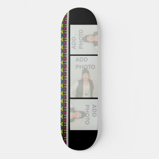 Skateboard Patinage photo cool (Recto)