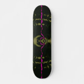 Skateboard Patinage Pink Lights (Devant)