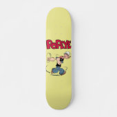 Skateboard Patinage Popeye (Devant)