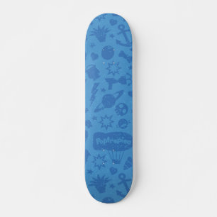 Skateboard Patinage Poptropica - Vintage déprimé
