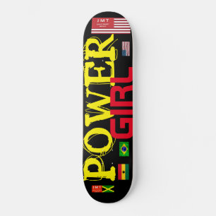 Skateboard Patinage POWER GIRL
