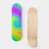 Skateboard Patinage pyschédélique monogramme (Recto)