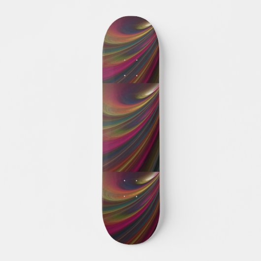 Skateboard Patinage Rainbow (Devant)