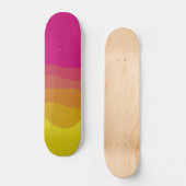 Skateboard Patinage Rainbow (Recto)
