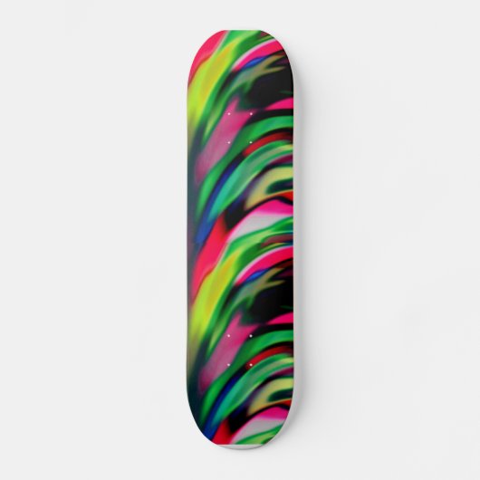Skateboard Patinage Rainbow (Recto)