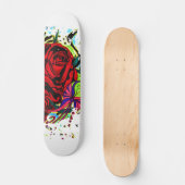 Skateboard Patinage rose (Recto)