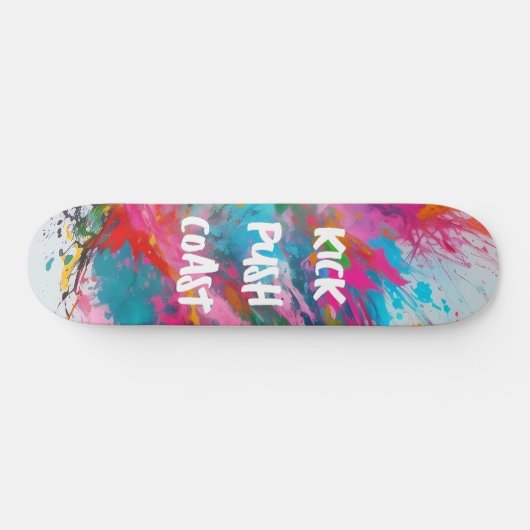 Skateboard Patinage rose (Horz)