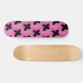 Skateboard Patinage rose. (Horz)