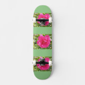 Skateboard Patinage rose (Recto)
