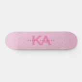 Skateboard Patinage rose (Horz)