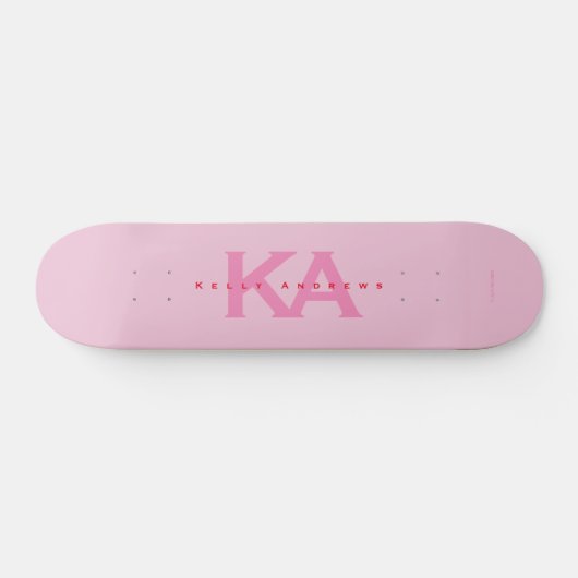 Skateboard Patinage rose (Horz)