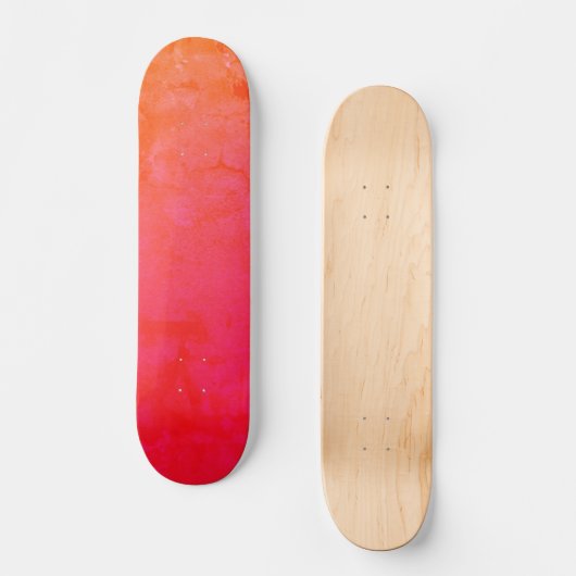 Skateboard Patinage rose (Recto)