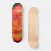 Skateboard Patinage Rose orange (Recto)