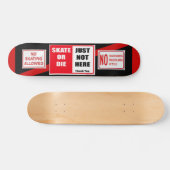 Skateboard Patinage sans patinage (Horz)