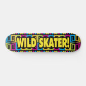 Skateboard Patinage sauvage (Horz)